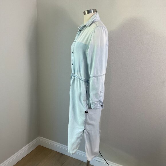 G-STAR RAW Womens Small Modern Arc 3D Shirt Light Wt Luda Denim Dress - Picture 7 of 16